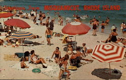 Greetings from Misquamicut Postcard