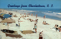 Greetings from Charlestown, R.I Postcard