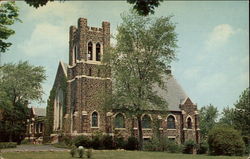 The Methodist Church Leonia, NJ Postcard Postcard