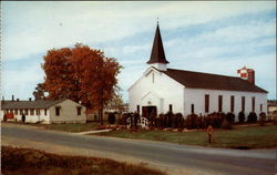 A Regimental Chapel Fort Dix, NJ Postcard Postcard