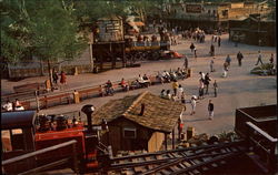 Calico Square, Knott's Berry Farm Postcard