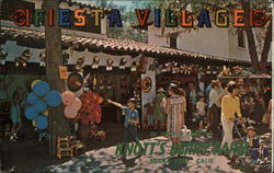 Fiesta Village Stall Shop Buena Park, CA Knott's Berry Farm Postcard Postcard