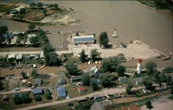 Lighthouse at the Mouth of the Thames River Postcard