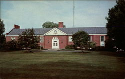 Town Office Building in Glastonbury Postcard