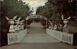 The Bunny Bridge at the Phoenix Zoo Postcard