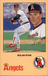 Nolan Ryan, Claifornia Angels Baseball Postcard Postcard