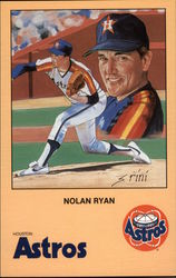 Nolan Ryan - Houston Astros Baseball Postcard Postcard