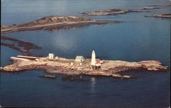 Boston Lighthouse Postcard