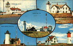 Lighthouses of Cape Code Postcard