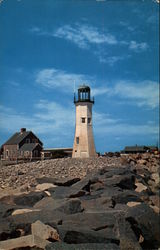 Scituate Light Postcard