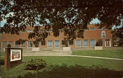 The Basketball Hall of Fame Postcard