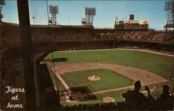 Inside Tiger Stadium, Michigan at Trumbull Detroit, MI Postcard Postcard