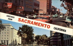 Greetings From Sacramento California Postcard Postcard