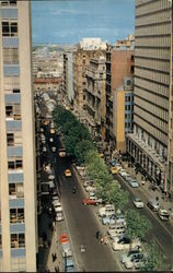 Queen Street Melbourne, Australia Postcard Postcard