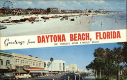 Greetings from Daytona Beach Florida Postcard Postcard