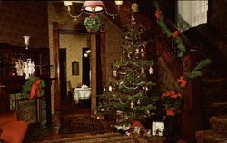 Christmas at the Harding Home Postcard