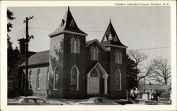 Pittsboro Methodist Church Postcard