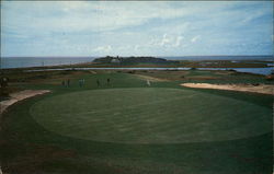 Scenic Golf Course at Hyannisport Cape Cod, MA Postcard Postcard