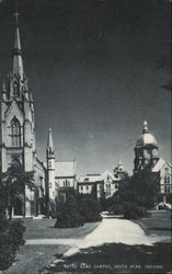 Notre Dame Campus South Bend, IN Postcard Postcard