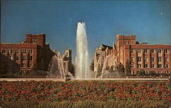 Drumheller Fountain Postcard