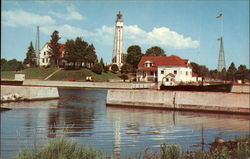 US Coast Guard Station Postcard