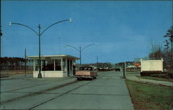 Entrance to the Little Creek Amphibious Base Postcard