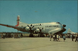 Globe Master Transport Aircraft Postcard Postcard