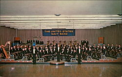 US Navy Band Postcard