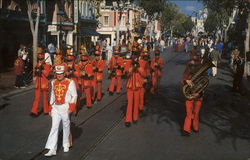 The Disneyland Band Anaheim, CA Postcard Postcard