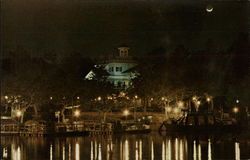 Haunted Mansion-Disneyland Anaheim, CA Postcard Postcard