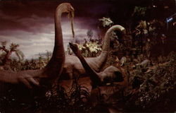 Primeval World, Disneyland Anaheim, CA Postcard Postcard