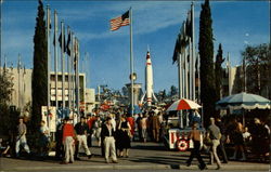 A Salute to the Future Anaheim, CA Disney Postcard Postcard