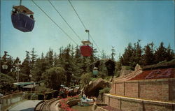 Disneyland Skyway Postcard