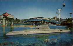 Submarine Ride Anaheim, CA Disney Postcard Postcard