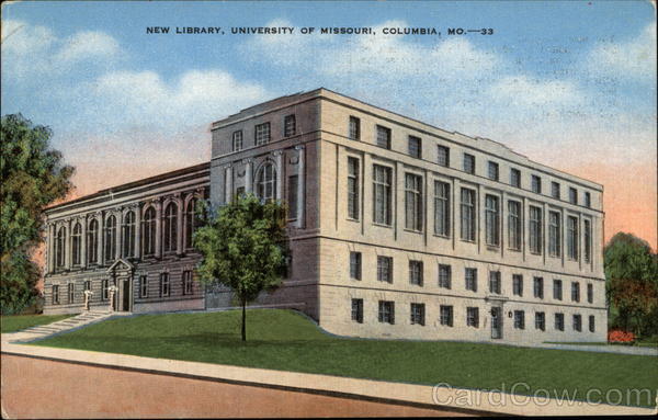 New Library, University Of Missouri Columbia, MO