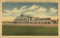 Administration Building, Washington National Airport Postcard