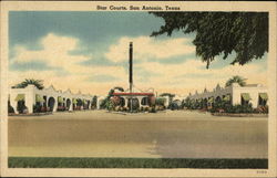 Sar Courts Postcard