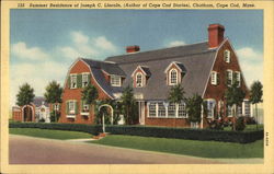 Summer Residence of Joseph C. Lincoln Postcard