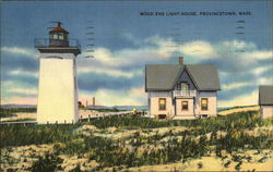 Wood End Light House Postcard