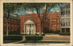 Bridgeport Hospital Connecticut Postcard Postcard