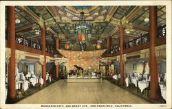 Mandarin Cafe San Francisco, CA Postcard Postcard