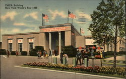 YMCA Building, New York World's Fair 1940 Postcard