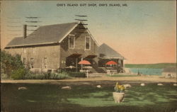 Orr's Island Gift Shop Postcard