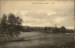 Gold Club, Blue Hill, Maine Postcard