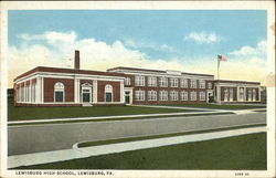 Lewisburg High School Postcard