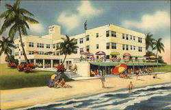 The New Surf Hotel Miami Beach, FL Postcard Postcard