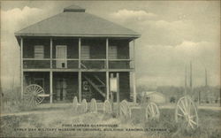 Fort Harker Guardhouse Postcard