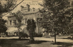 "Westland", Home of Mrs. Grover Cleveland Postcard