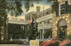 Home of Franklin D. Roosevelt Hyde Park, NY Postcard Postcard