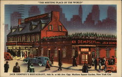 Jack Dempsey's Restaurant Postcard